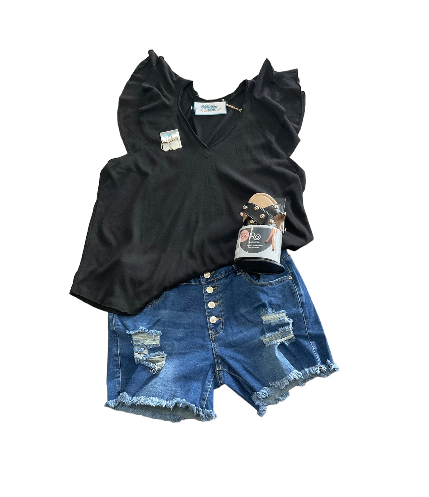 Button Up Bettie Jean Shorts